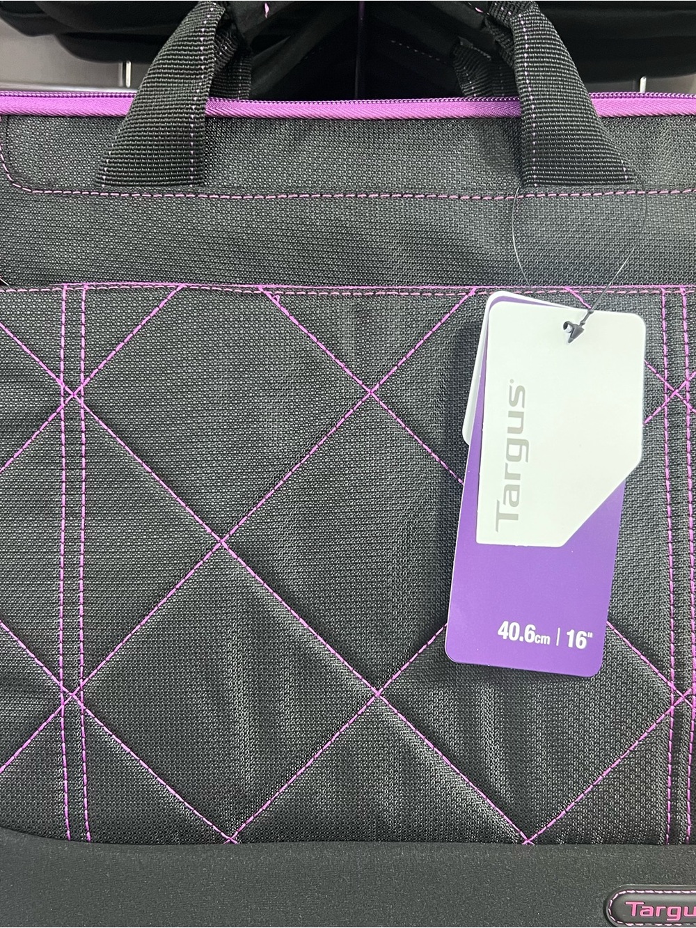 Purple and Black Targus Laptop Bag - Up to 16” Laptops Brand New